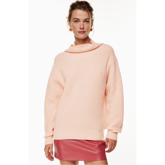 ARITZIANWOT $168 Wilfred Montpellier Turtleneck in Peachy...